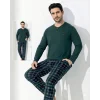 Boyraz 0692 Erkek Uzun Kol Penye Pijama Takımı