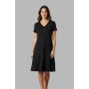Estiva 25236 Kadın Likra Viskon Kısa Kol Gecelik