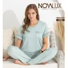 Noyalux 7890 Kadın Kısa Kollu Pijama Takımı