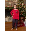 Aqua 26454 Yılbaşı Temalı Kız Çocuk Pijama Takım