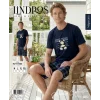 Lindros EO-01263 Erkek Kısa Kol Süprem Şort Takım