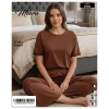 Mihra 20102 Kadın Oysho Kısa Kol Pijama Takımı