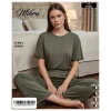 Mihra 20102 Kadın Oysho Kısa Kol Pijama Takımı