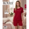Boyraz ML-01931 Kadın Milan Kısa Kol Şortlu Takım