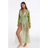 Argento 2106-3025 Kadın Önü Açık Uzun Kaftan