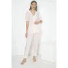 Alın A301 Bayan Kısa kol Viscon Pijama Takımı