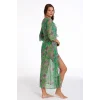 Argento 2106-3014 Kadın Önü Açık Uzun Kaftan