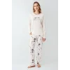 Arnetta 3411-S Kadın Uzun Kol Pijama Takım
