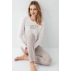 Arnetta 3424-S Kadın Uzun Kol Pijama Takım