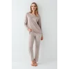 Arnetta 3424-S Kadın Uzun Kol Pijama Takım