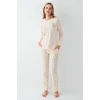 Arnetta 3434-S Kadın Uzun Kol Pijama Takım