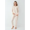 Arnetta 3434-S Kadın Uzun Kol Pijama Takım