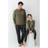 Arnetta 3500-2 Erkek Çocuk Uzun Kol Pijama Takım