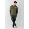 Arnetta 3500-S Erkek Uzun Kol Pijama Takım