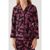 Barbie 1767-3 Kız Çocuk Gömlek Pijama Takımı