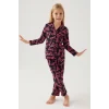 Barbie 1767-G Kız Çocuk Garson Gömlek Pijama Takımı