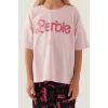 Barbie L1704-G Kız Çocuk Kısa Kol Pijama Takımı