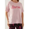 Barbie L1704-S Kadın Kısa Kol Pijama Takımı