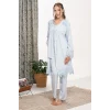 Bone 6109 Dantel Detaylı Sabahlıklı Lohusa Pijama Takımı
