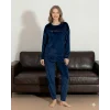 Boyraz 03093 Kadın Kadife Uzun Kol Pijama Takım