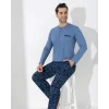 Boyraz 0403 Erkek Uzun Kol Pijama Takımı