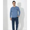 Boyraz 0403 Erkek Uzun Kol Pijama Takımı