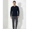 Boyraz 0404 Erkek Uzun Kol Pijama Takımı
