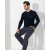 Boyraz 0404 Erkek Uzun Kol Pijama Takımı