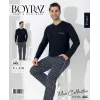Boyraz 0405 Erkek Uzun Kol Pijama Takımı