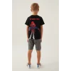 Disney 4878-3 Spider-Man Erkek Çocuk Şort Takım