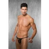 Doreanse 1366 Erkek Modal Siyah Dantel Detaylı Tanga String