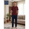 Ds Damat 2601 Erkek Spring Kısa Kol Pijama Takımı