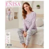 Enisa 11470 Kadın Uzun Kol Pijama Takımı