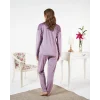 Estiva 25381 Uzun Kol Kadife Pijama Takımı