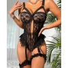For Dreams 8450 Fantezi Dantelli Bodysuit