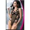 ForDreams 8216 Siyah Fantezi Transparan Body Suit