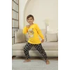 Kapitex 7101 Erkek Çocuk Uzun Kol Pijama Takımı