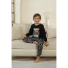 Kapitex 7101 Erkek Çocuk Uzun Kol Pijama Takımı
