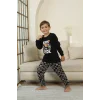 Kapitex 7101 Erkek Çocuk Uzun Kol Pijama Takımı