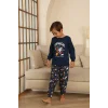 Kapitex 7114 Erkek Çocuk Uzun Kol Pijama Takımı