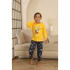 Kapitex 7114 Erkek Çocuk Uzun Kol Pijama Takımı