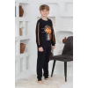 Kapitex 7118 Erkek Çocuk Uzun Kol Pijama Takımı
