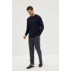 Kiğılı 30006 Erkek 3Lü Triko Roblu Patlı Pijama Takımı