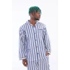 Kocabey 4007 Uzun Kol Çizgili Gaffur Erkek Pijama Takım