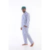 Kocabey 4007 Uzun Kol Çizgili Gaffur Erkek Pijama Takım