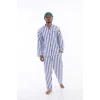 Kocabey 4007 Uzun Kol Çizgili Gaffur Erkek Pijama Takım