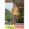 Kocabey 6020 Erkek Midi Yaka Pijama Takım