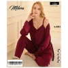 Mihra 13402 Kadın Kadife 3Lü Pijama Takımı