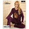 Mihra 19104 Kadın Uzun Kol Pijama Takımı