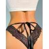 Nightlight 9119 Dantel Arkası Kurdeleli Fantazi Külot